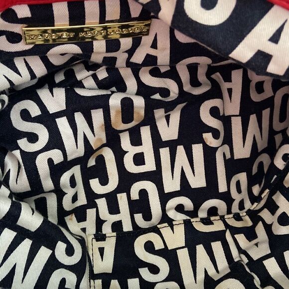 Marc Jacobs Red Safron hobo Bag EUC - Picture 9 of 14